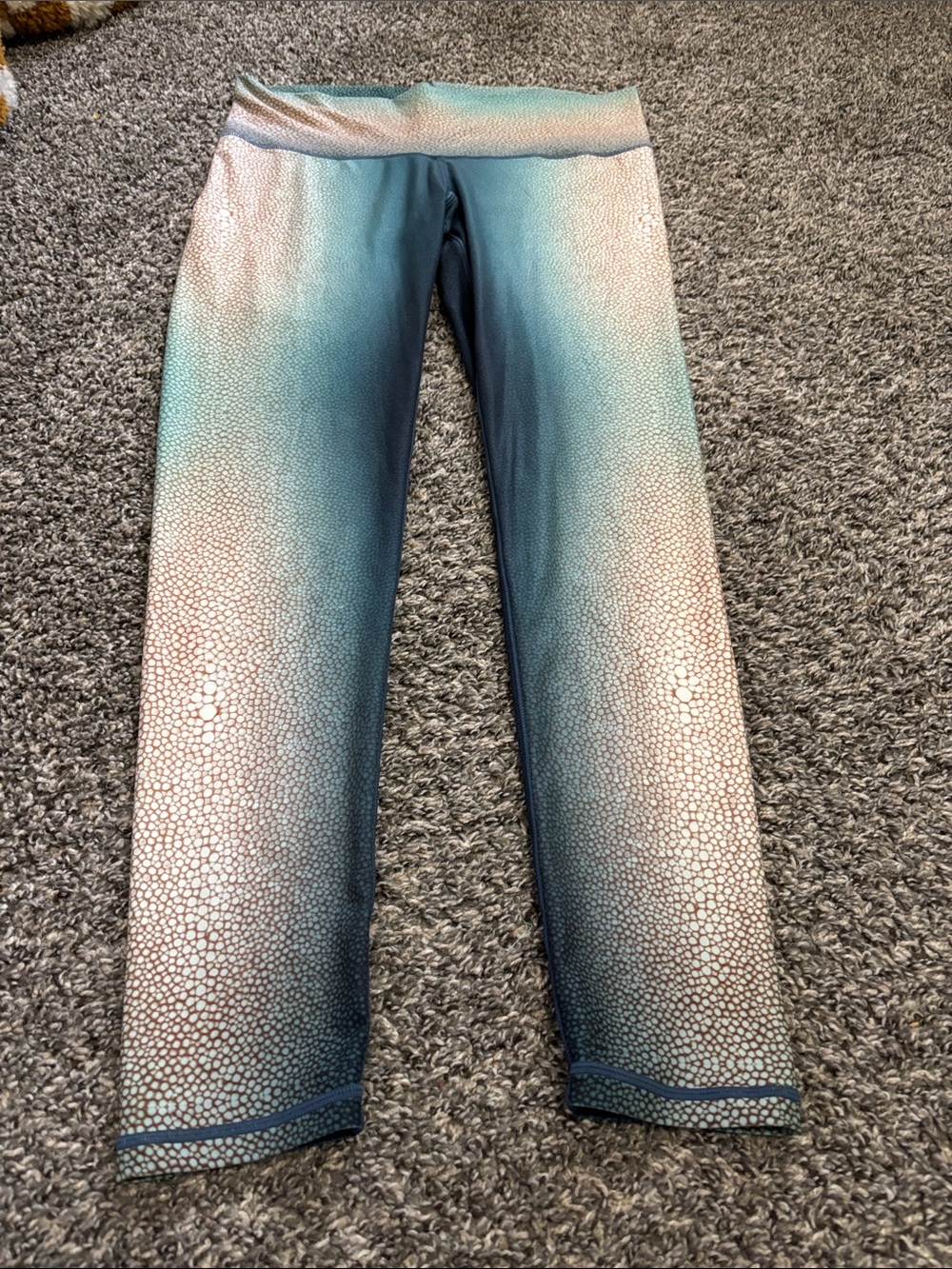 Niyama Sol circle print leggings XL Hot Yoga Pilates soft athleisure casual Y2K